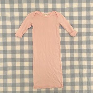 SOLD TBBC The Beaufort Bonnet Company Baby Gown Palm Beach Pink VGUC 0-3 months
